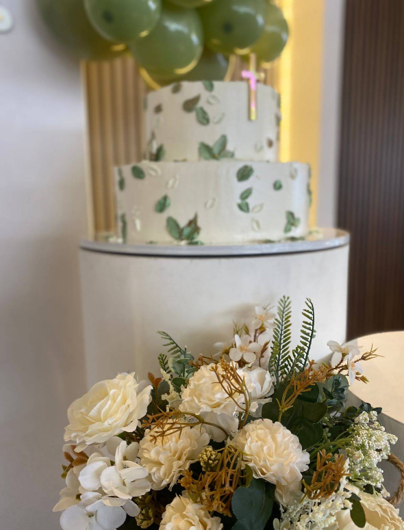 Detalle de pastel